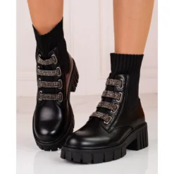 Bottes Femme Shelovet Noires Le Noir