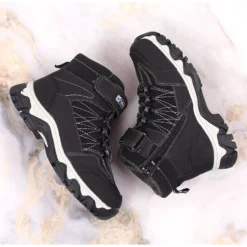 Bottes Garçon EVento Noires, Isolées En Laine De Mouton Le Noir 5 Bottes Garçon EVento Noires, Isolées En Laine De Mouton Le Noir -Lumière Écarlate Bottes bottes garcon evento noires isolees en laine de mouton le noir 3 2000x2000 1