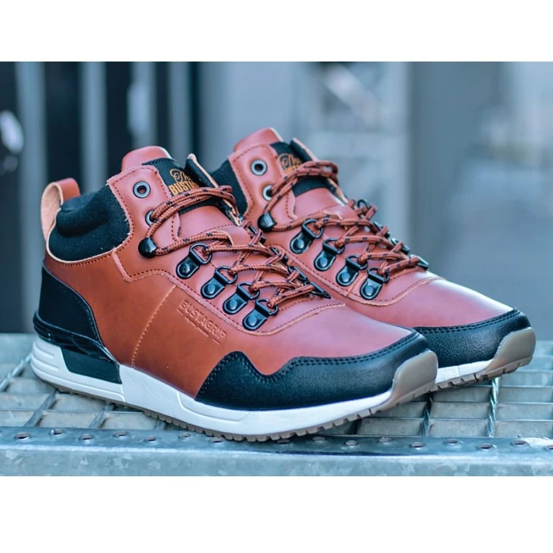 Bottes Hautes En Cuir Jogger Pro Bustagrip M MRM6B Brun 2 Bottes Hautes En Cuir Jogger Pro Bustagrip M MRM6B Brun – Image 2