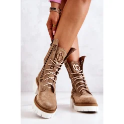 Bottes Hautes En Cuir Ouvrières Nicole Camel 2706 Brun -Lumière Écarlate Bottes bottes hautes en cuir ouvrieres nicole camel 2706 brun 3 2000x2000 1