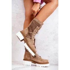 Bottes Hautes En Cuir Ouvrières Nicole Camel 2706 Brun -Lumière Écarlate Bottes bottes hautes en cuir ouvrieres nicole camel 2706 brun 9 2000x2000 1