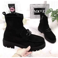 Bottes Isolées En Suède Laura La.Fi W PMR26 Le Noir