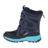 Bottes Kappa Vipos Tex K Jr 260902K-6766 Blanche Bleu Marin