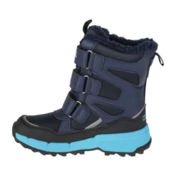 Bottes Kappa Vipos Tex K Jr 260902K-6766 Blanche Bleu Marin