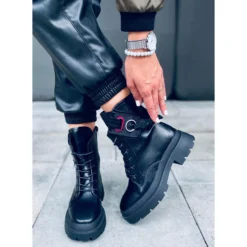 Bottes Militaire Berit Noir Le Noir