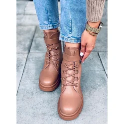 Bottes Militaires Pomona Camel Brun -Lumière Écarlate Bottes bottes militaires pomona camel brun 3 2000x2000 1