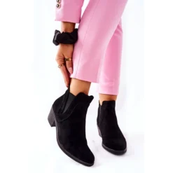 Bottes Noires à Talons Hauts Sergio Leone BT620 Le Noir