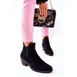 Bottes Noires à Talons Hauts Sergio Leone BT620 Le Noir -Lumière Écarlate Bottes bottes noires a talons hauts sergio leone bt620 le noir 5 2000x2000 1