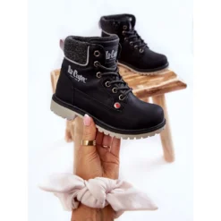 Bottes Noires Pour Enfants Lee Cooper LCJ-22-01-1491 Le Noir -Lumière Écarlate Bottes bottes noires pour enfants lee cooper lcj 22 01 1491 le noir 3 2000x2000 1
