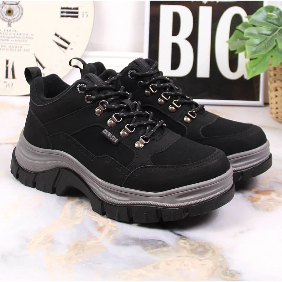 Bottes Noires Pour Femmes Avec Polaire Big Star KK274364 Le Noir 2 Bottes Noires Pour Femmes Avec Polaire Big Star KK274364 Le Noir – Image 2