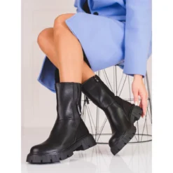 Produits populaires -Lumière Écarlate Bottes bottes pour femmes a tige haute shelovet noir le noir 2 2000x2000 1