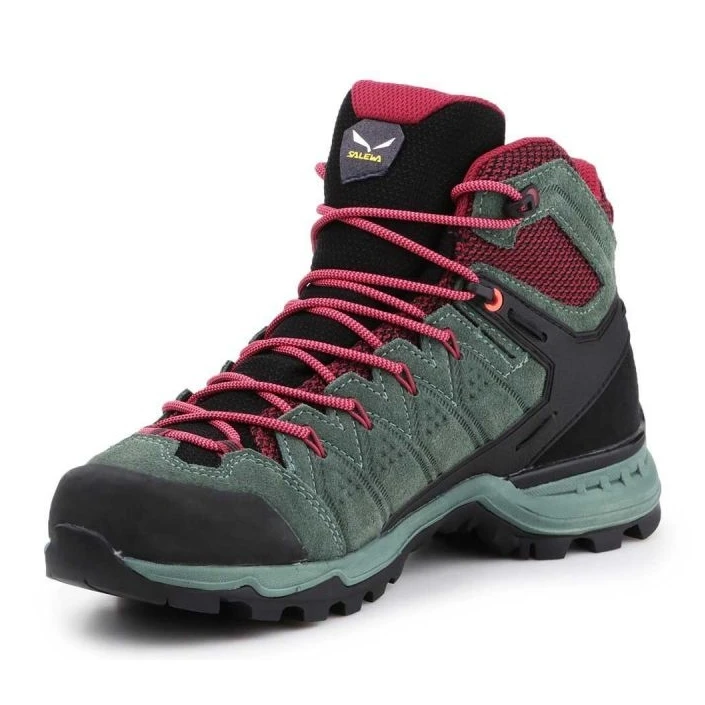 Bottes Salewa Ws Alp Mate Mid Wp W 61385-5085 Vert 2 Bottes Salewa Ws Alp Mate Mid Wp W 61385-5085 Vert – Image 2