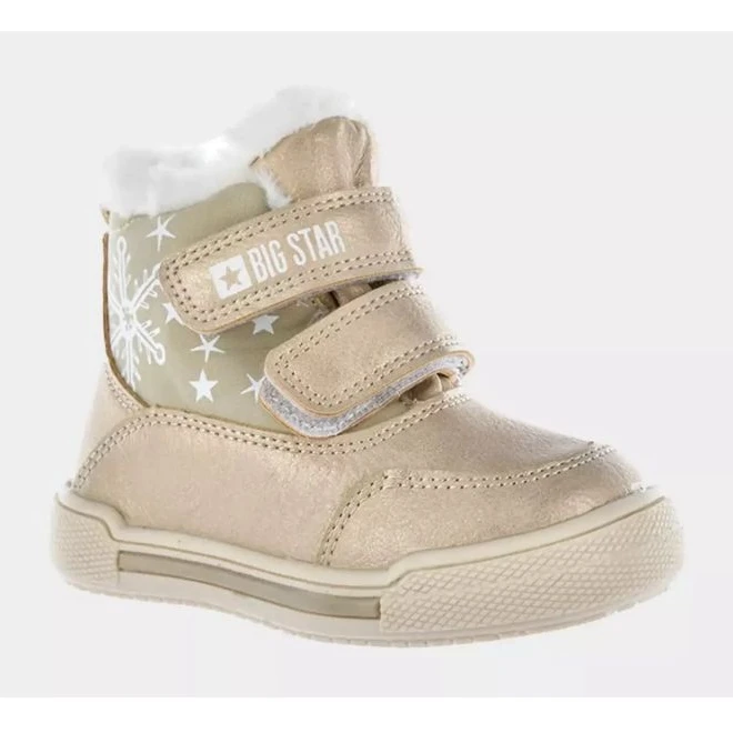 Chaussures, Bottes De Neige Big Star Jr. KK374189 Beige D'or 1 Chaussures, Bottes De Neige Big Star Jr. KK374189 Beige D'or