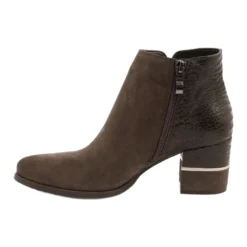 Élégantes Bottes En Daim Marron Gamis 4005 Brun