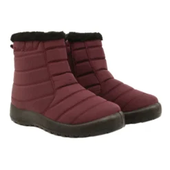 Evento Bottes De Neige Pour Femmes Résistantes à L'eau Rouge Multicolore -Lumière Écarlate Bottes evento bottes de neige pour femmes resistantes a leau rouge multicolore 4 2000x2000 1