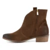 Exquisite Bottes En Cuir Pour Femmes 1137 Marron Brun