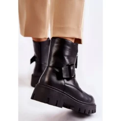 FB2 Bottes Chaudes Noires Pour Femmes Avec Fermeture éclair Le Noir -Lumière Écarlate Bottes fb2 bottes chaudes noires pour femmes avec fermeture eclair le noir 3 2000x2000 1