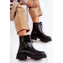 FB2 Bottes Chaudes Noires Pour Femmes Avec Fermeture éclair Le Noir -Lumière Écarlate Bottes fb2 bottes chaudes noires pour femmes avec fermeture eclair le noir 6 2000x2000 1
