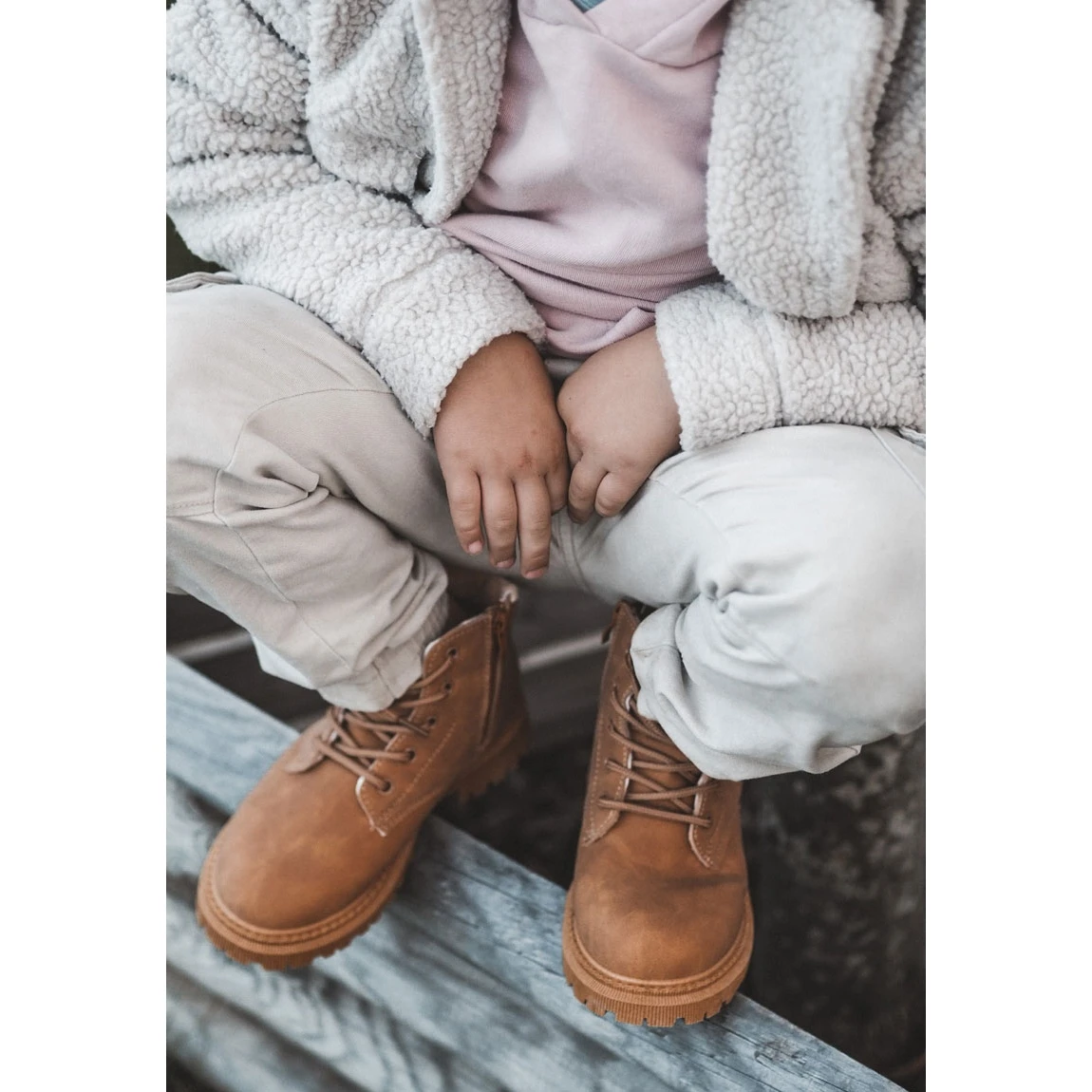 FR1 Bottes Chaudes Enfant Camel Cheddy Brun 1 FR1 Bottes Chaudes Enfant Camel Cheddy Brun