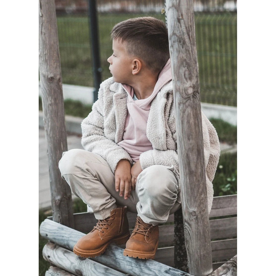 FR1 Bottes Chaudes Enfant Camel Cheddy Brun 10 FR1 Bottes Chaudes Enfant Camel Cheddy Brun – Image 10