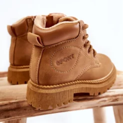 FR1 Bottes Chaudes Enfant Camel Cheddy Brun 12 FR1 Bottes Chaudes Enfant Camel Cheddy Brun -Lumière Écarlate Bottes fr1 bottes chaudes enfant camel cheddy brun 3 2000x2000 1