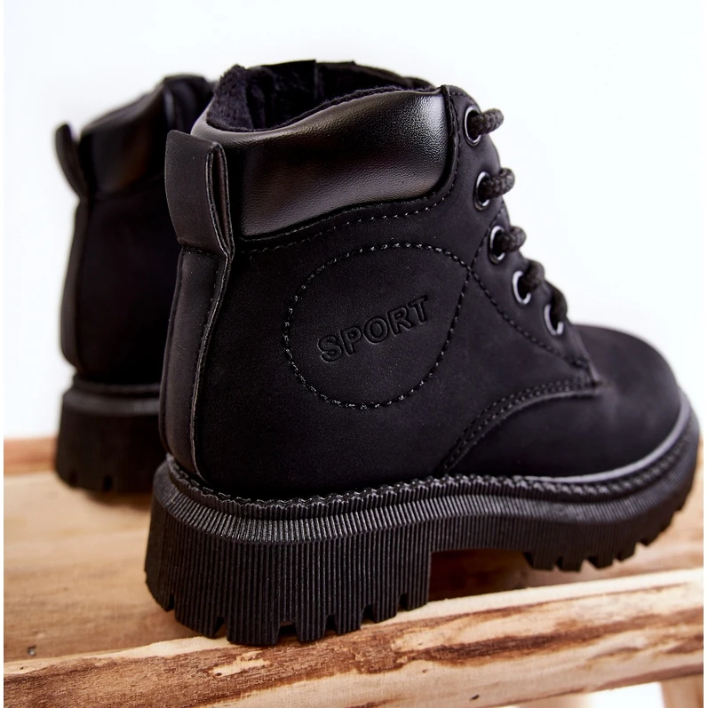 FR1 Bottes Chaudes Enfant Cheddy Noir Le Noir 5 FR1 Bottes Chaudes Enfant Cheddy Noir Le Noir – Image 5