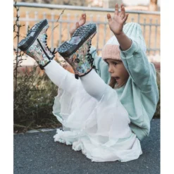 FR1 Bottes Chaudes Enfant Print Rose Dexi Multicolore -Lumière Écarlate Bottes fr1 bottes chaudes enfant print rose dexi multicolore 9 2000x2000 1