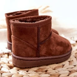 FR1 Bottes Chaudes Pour Enfants Bottes De Neige Marron Gooby Brun -Lumière Écarlate Bottes fr1 bottes chaudes pour enfants bottes de neige marron gooby brun 3 2000x2000 2
