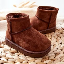 FR1 Bottes Chaudes Pour Enfants Bottes De Neige Marron Gooby Brun -Lumière Écarlate Bottes fr1 bottes chaudes pour enfants bottes de neige marron gooby brun 5 2000x2000 1