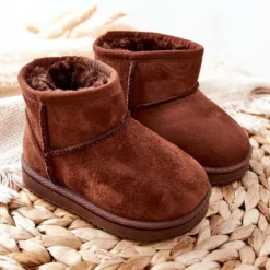FR1 Bottes Chaudes Pour Enfants Bottes De Neige Marron Gooby Brun -Lumière Écarlate Bottes fr1 bottes chaudes pour enfants bottes de neige marron gooby brun 7 2000x2000 1