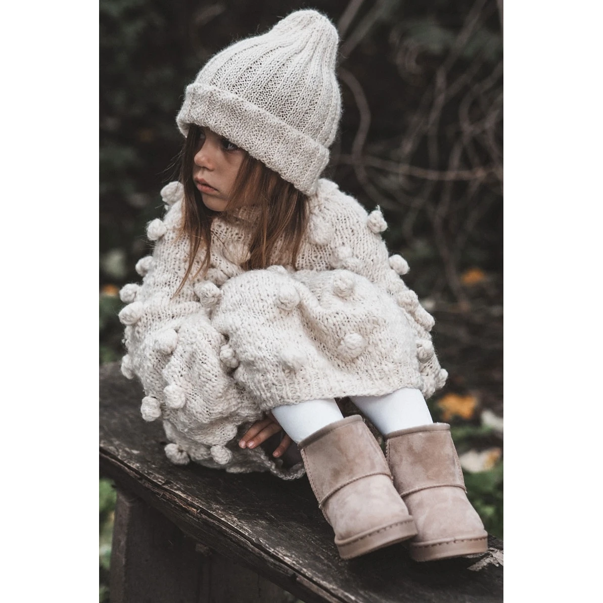 FR1 Bottes De Neige Chaudes Enfant Beige Clair Gooby 9 FR1 Bottes De Neige Chaudes Enfant Beige Clair Gooby – Image 9