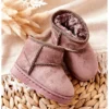 FR1 Bottes De Neige Chaudes Enfant Beige Foncé Gooby