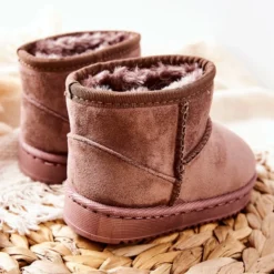 FR1 Bottes De Neige Chaudes Enfant Beige Foncé Gooby 7 FR1 Bottes De Neige Chaudes Enfant Beige Foncé Gooby -Lumière Écarlate Bottes fr1 bottes de neige chaudes enfant beige fonce gooby 3 2000x2000 1