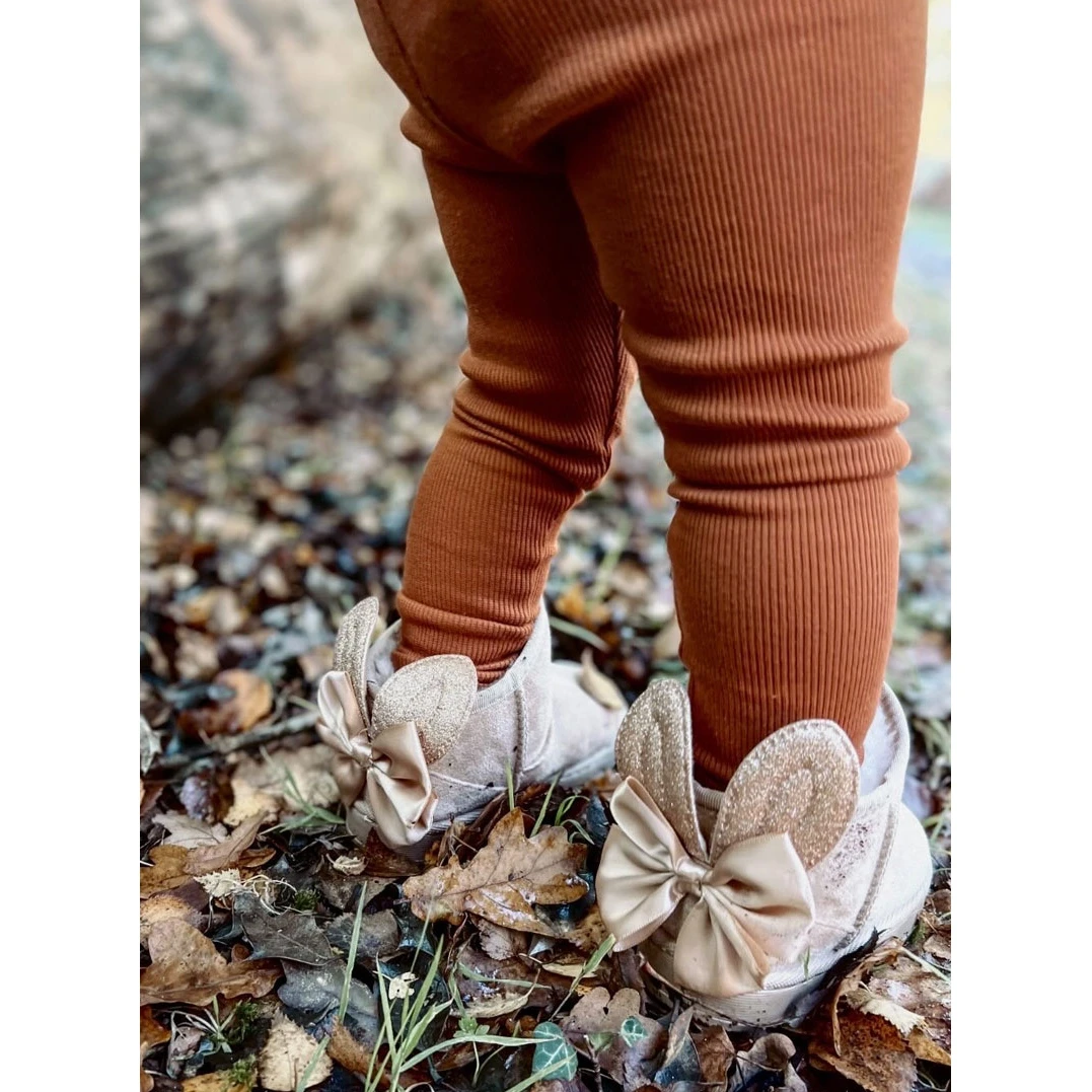 FR1 Bottes De Neige Chaudes Fille Meriva Beiges À Nœuds 8 FR1 Bottes De Neige Chaudes Fille Meriva Beiges À Nœuds – Image 8