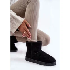 FR1 Bottes De Neige Chaudes Noires Pour Femmes Virgina Le Noir -Lumière Écarlate Bottes fr1 bottes de neige chaudes noires pour femmes virgina le noir 5 2000x2000 1