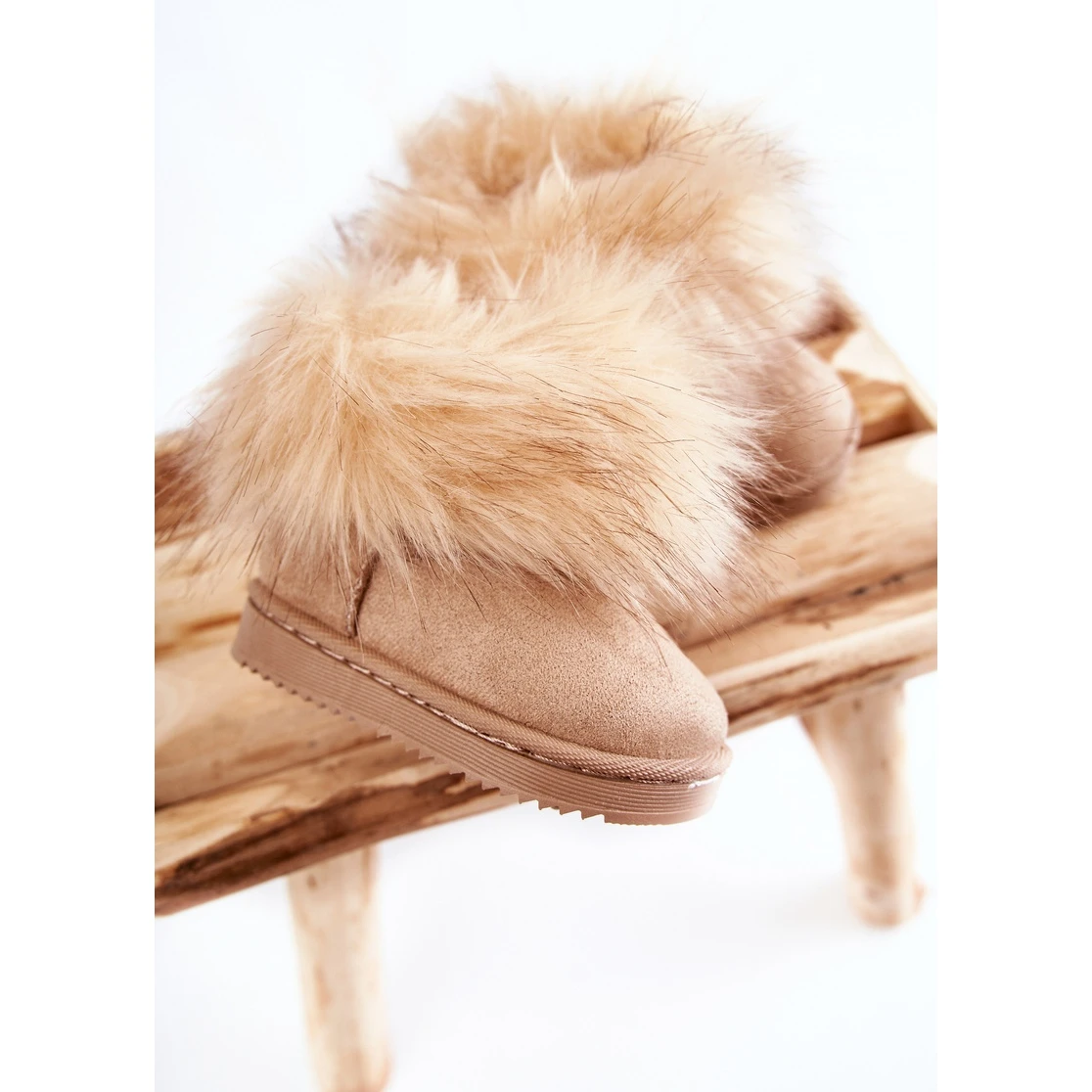 FR1 Bottes De Neige Enfant Avec Fourrure Beige Ariana 1 FR1 Bottes De Neige Enfant Avec Fourrure Beige Ariana