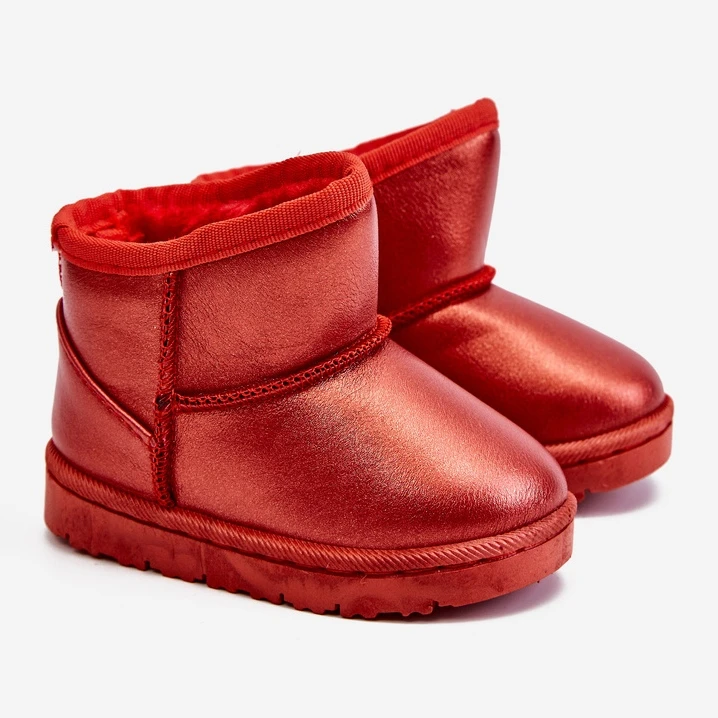 FR1 Bottes De Neige Isolées Pour Enfants Rouge Scooby 1 FR1 Bottes De Neige Isolées Pour Enfants Rouge Scooby