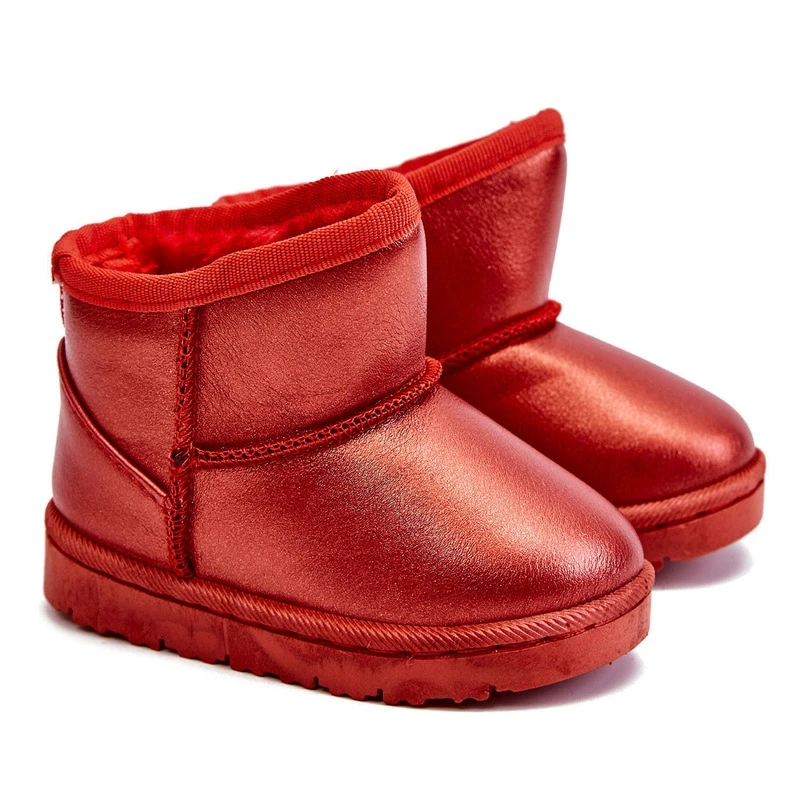FR1 Bottes De Neige Isolées Pour Enfants Rouge Scooby 7 FR1 Bottes De Neige Isolées Pour Enfants Rouge Scooby – Image 7