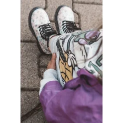 FR1 Bottes Enfant À Paillettes À Motifs Reggie Multicolores Argent ['le Noir'] -Lumière Écarlate Bottes fr1 bottes enfant a paillettes a motifs reggie multicolores argent le noir 10 2000x2000 1