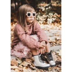 FR1 Bottes Enfant Chaudes Avec Une Fermeture Éclair Laquée Argent Goopy -Lumière Écarlate Bottes fr1 bottes enfant chaudes avec une fermeture eclair laquee argent goopy 10 2000x2000 1