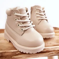 FR1 Bottes Trappeur Chaudes Enfant Beige Clair Dexter -Lumière Écarlate Bottes fr1 bottes trappeur chaudes enfant beige clair dexter 6 2000x2000 1