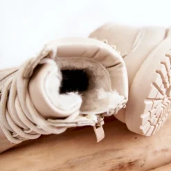 FR1 Bottes Trappeur Chaudes Enfant Beige Clair Dexter -Lumière Écarlate Bottes fr1 bottes trappeur chaudes enfant beige clair dexter 7 2000x2000 1