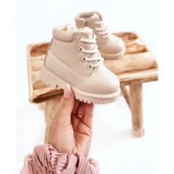 FR1 Bottes Trappeur Chaudes Enfant Beige Clair Dexter -Lumière Écarlate Bottes fr1 bottes trappeur chaudes enfant beige clair dexter 8 2000x2000 1