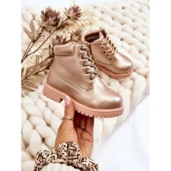 FRROCK Bottes Chaudes Trappeurs Pour Enfants Champagne Dexter Rose Rose -Lumière Écarlate Bottes frrock bottes chaudes trappeurs pour enfants champagne dexter rose rose 6 2000x2000 1