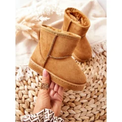 FRROCK Bottes De Neige Chaudes Pour Enfants, Jeunes, Kaki Gooby -Lumière Écarlate Bottes frrock bottes de neige chaudes pour enfants jeunes kaki gooby 4 2000x2000 1