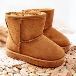 FRROCK Bottes De Neige Chaudes Pour Enfants, Jeunes, Kaki Gooby -Lumière Écarlate Bottes frrock bottes de neige chaudes pour enfants jeunes kaki gooby 6 2000x2000 1