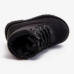 FRROCK Bottes De Trappeur Réchauffées Noires Pour Enfants Dexter Le Noir ['le Noir'] -Lumière Écarlate Bottes frrock bottes de trappeur rechauffees noires pour enfants dexter le noir le noir 5 2000x2000 1