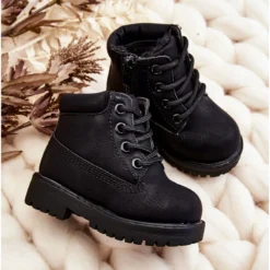 FRROCK Bottes De Trappeur Réchauffées Noires Pour Enfants Dexter Le Noir ['le Noir'] -Lumière Écarlate Bottes frrock bottes de trappeur rechauffees noires pour enfants dexter le noir le noir 7 2000x2000 1