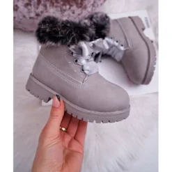 FRROCK Bottes Enfant Chauffées Avec Fourrure Grise Tesoro Trappers 10 FRROCK Bottes Enfant Chauffées Avec Fourrure Grise Tesoro Trappers -Lumière Écarlate Bottes frrock bottes enfant chauffees avec fourrure grise tesoro trappers 4 2000x2000 1