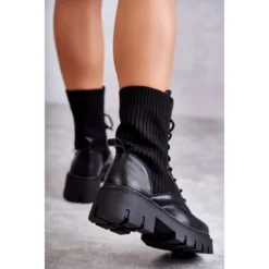 FS1 Bottes De Travail Pour Femmes Avec Chaussettes Noires Abigail Le Noir -Lumière Écarlate Bottes fs1 bottes de travail pour femmes avec chaussettes noires abigail le noir 11 2000x2000 1